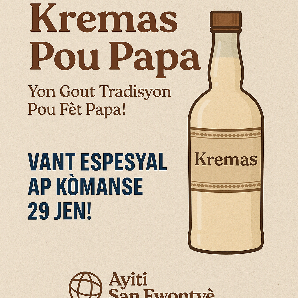 Kremas Pou Papa – Yon Gout Tradisyon Pou Fèt Papa!
